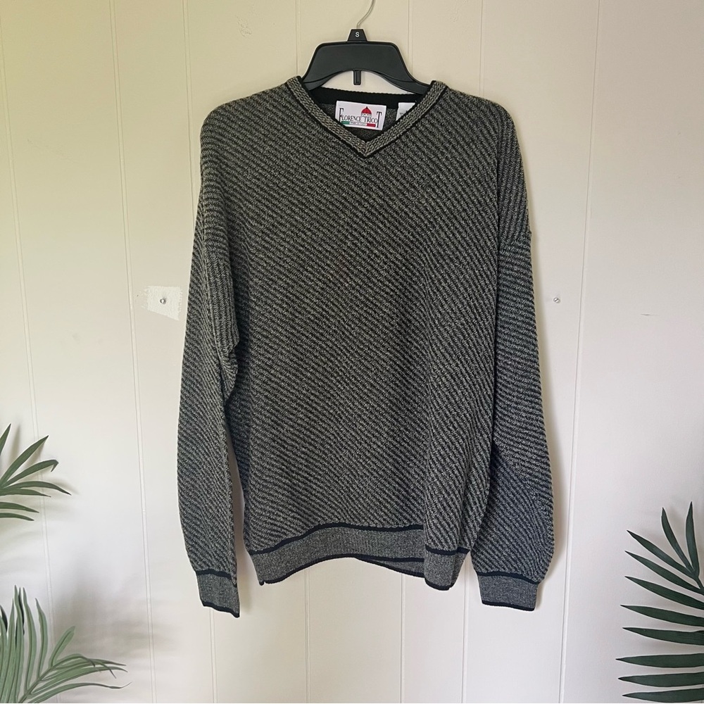 Elegant Black V-Neck Sweater by Club Room